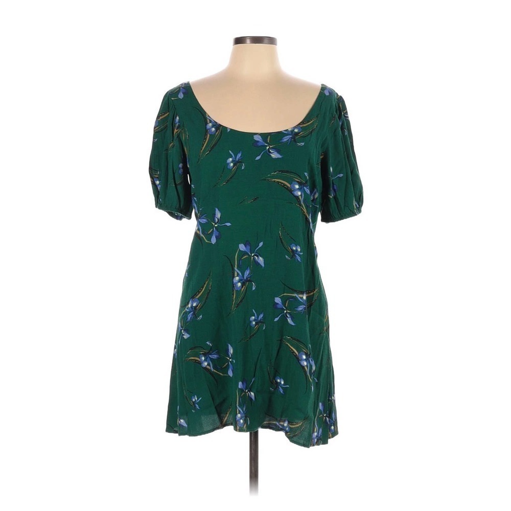 Urban Outfitters Emerald Green Cap Sleeve Mini Dress Size XS‌‌‌‌‌‌‌‌‌‌‌‌‌‌